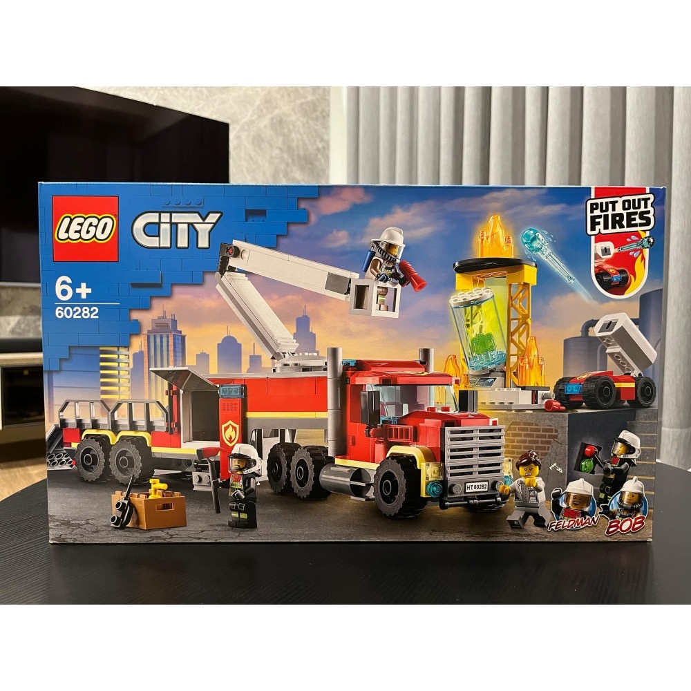 LEGO 樂高積木 60282 城市系列 消防指揮車 全新未拆 絕版商品-細節圖2