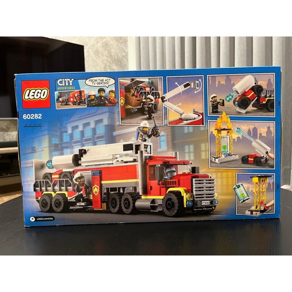 LEGO 樂高積木 60282 城市系列 消防指揮車 全新未拆 絕版商品-細節圖3