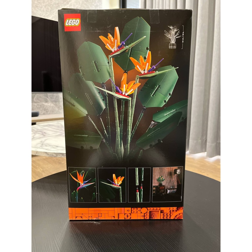 LEGO 樂高積木 10289 花藝系列 天堂鳥 全新未拆 盒損 絕版商品-細節圖3