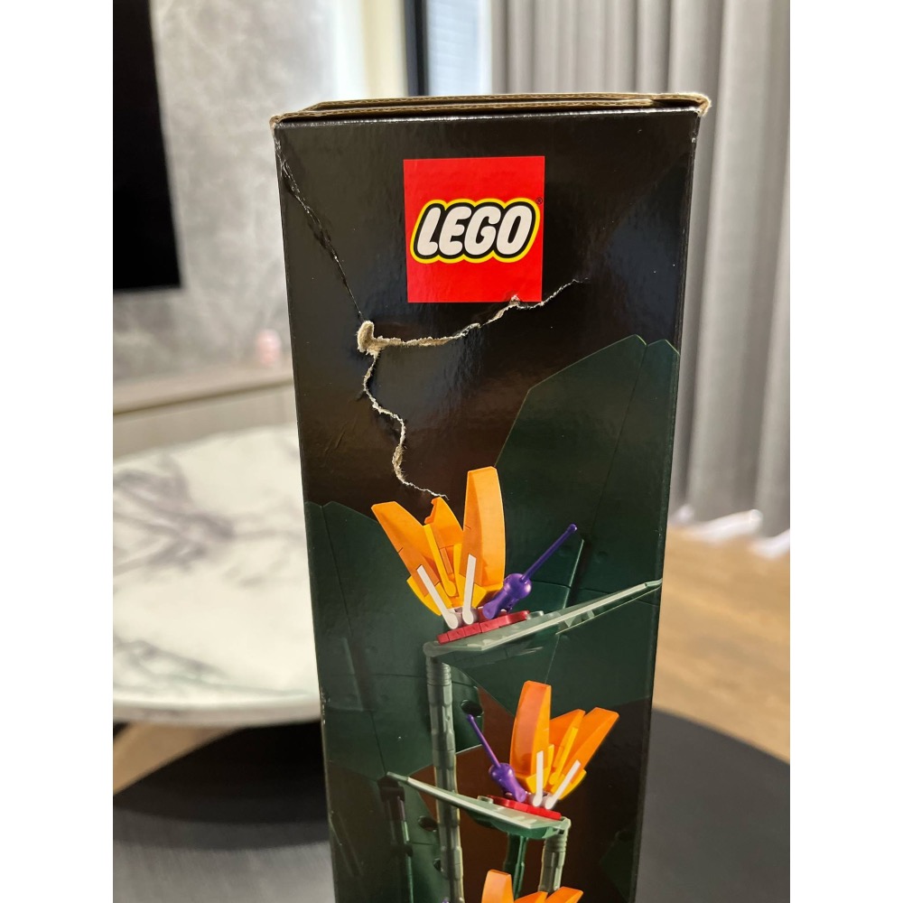 LEGO 樂高積木 10289 花藝系列 天堂鳥 全新未拆 盒損 絕版商品-細節圖4