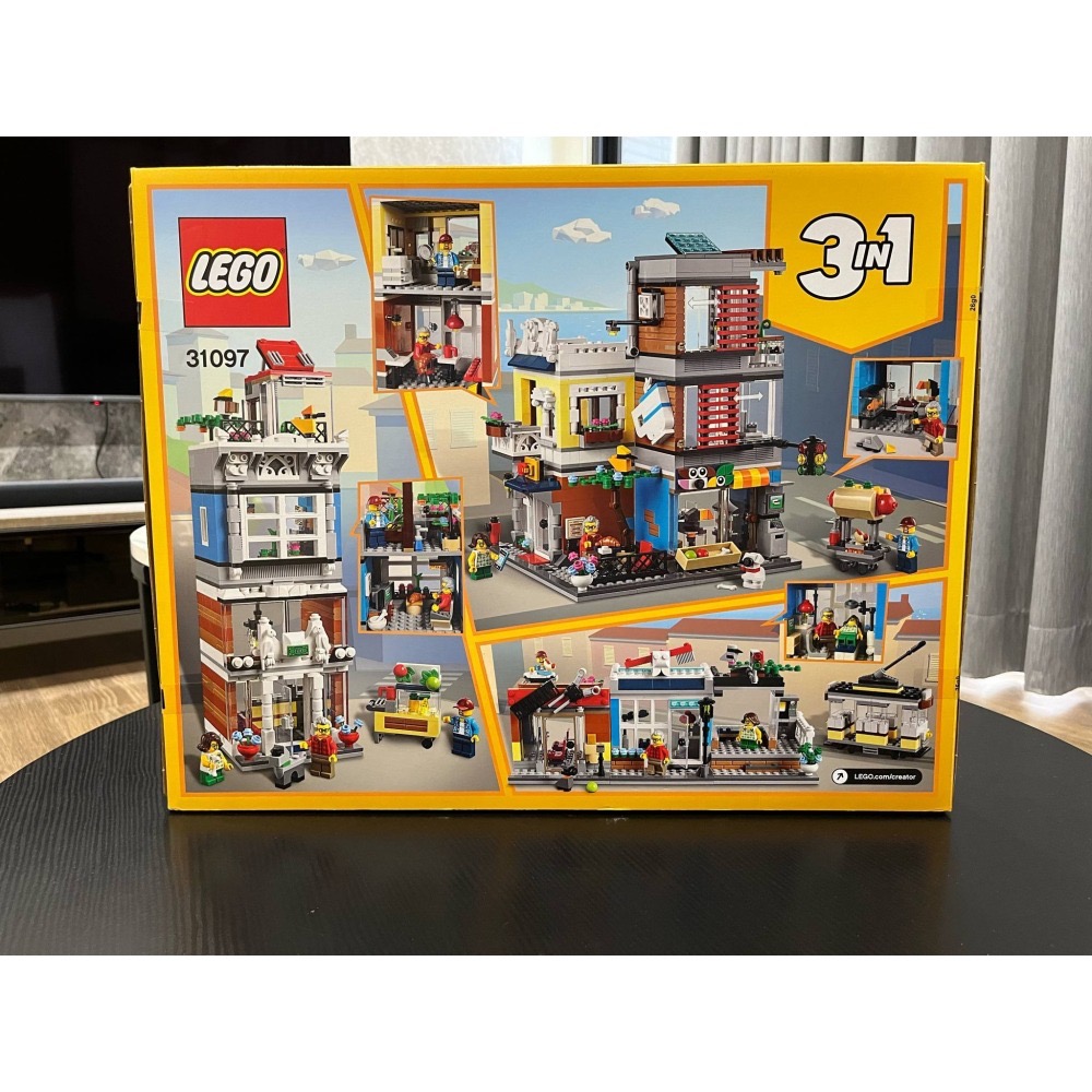 LEGO 樂高積木 31097 Creator 3in1系列 寵物店與咖啡廳 全新未拆 絕版商品-細節圖3