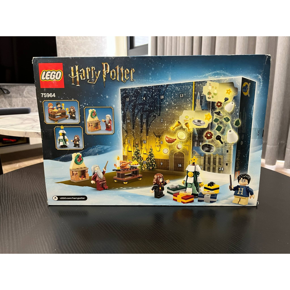 LEGO 樂高積木 75964 Harry Potter系列 哈利波特2019年聖誕降臨曆 全新未拆 盒損 絕版商品-細節圖3