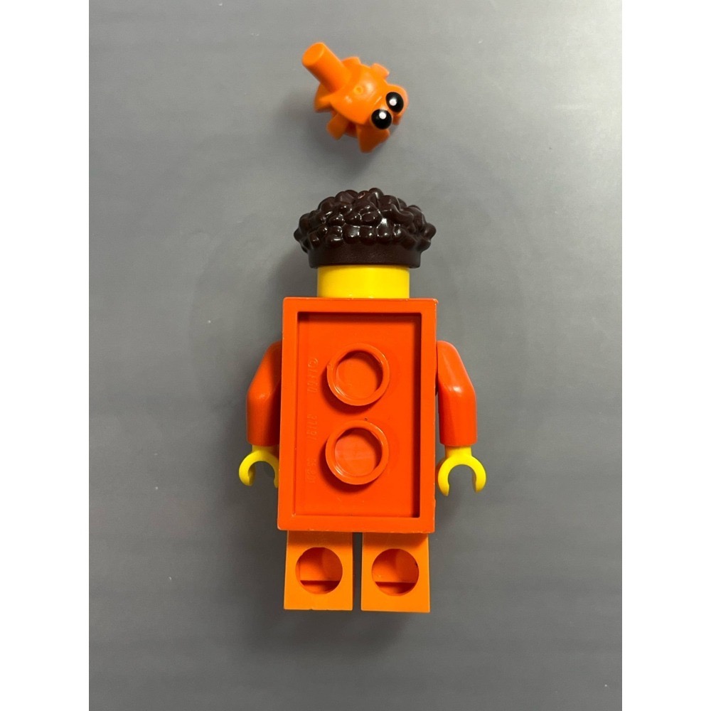 LEGO 樂高積木 BAM自組人偶系列 2025 單售 深橘色磚塊人 LCS限定絕版商品 全新附配件-細節圖2
