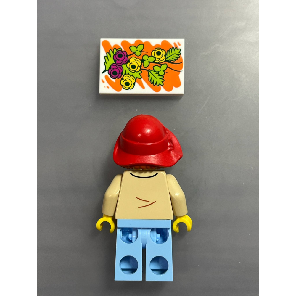 LEGO 樂高積木 BAM自組人偶系列 2025 Q1 單售 紅帽女畫家 LCS限定絕版商品 全新附配件-細節圖2