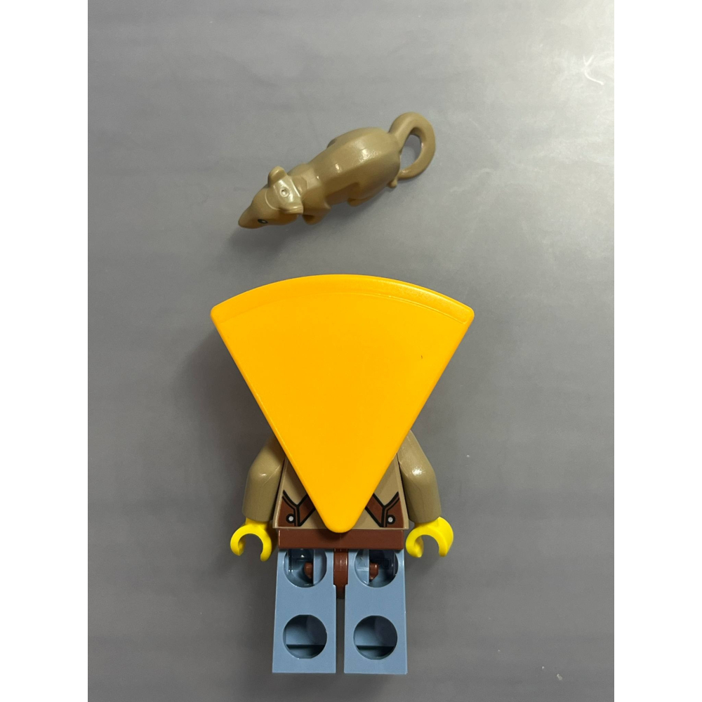 LEGO 樂高積木 BAM自組人偶系列 2025 Q1 單售 起司人 LCS限定絕版商品 雙面表情 全新附配件-細節圖2