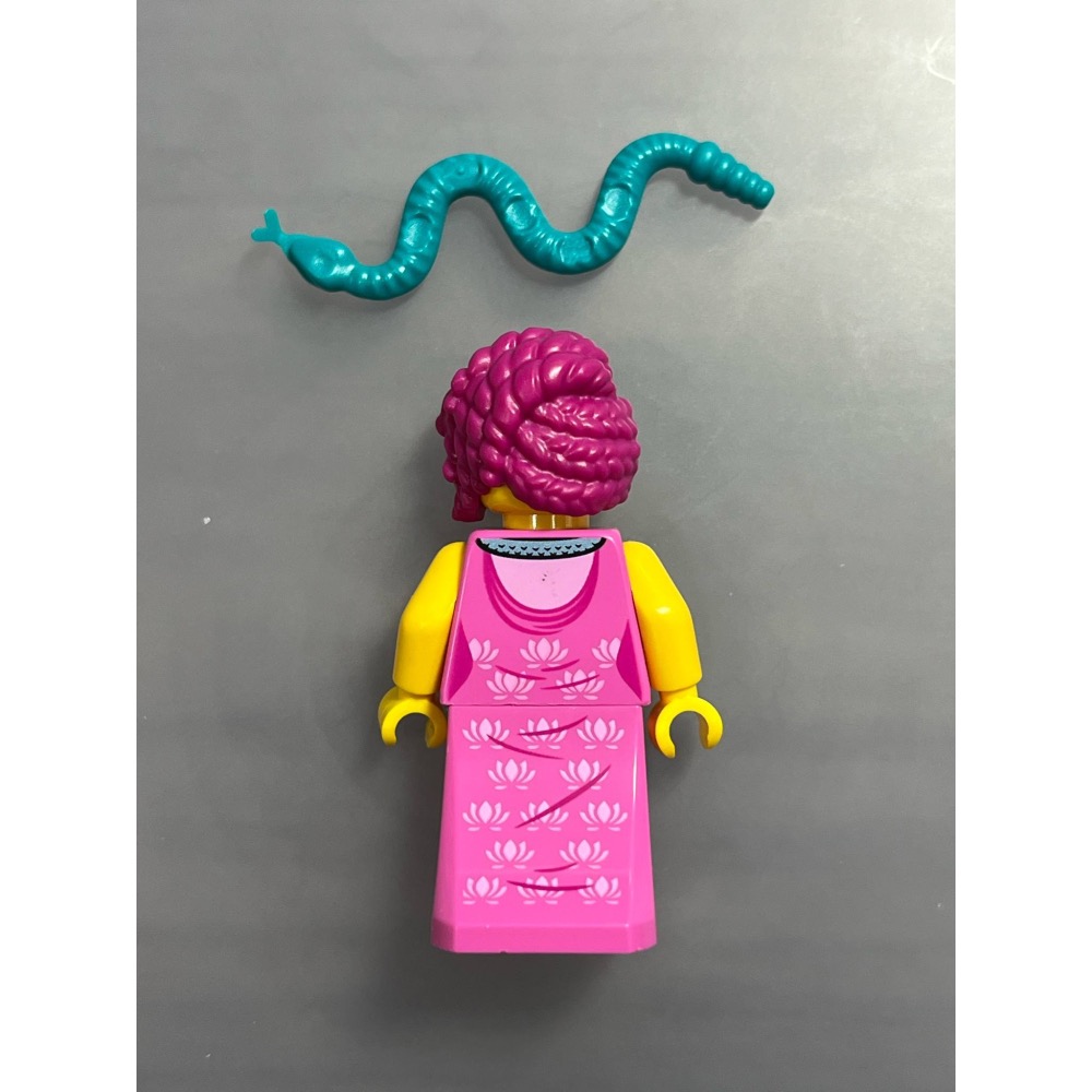 LEGO 樂高積木 BAM自組人偶系列 2025 Q1 單售 蓮花蛇女 LCS限定絕版商品 雙面表情 全新附配件-細節圖2