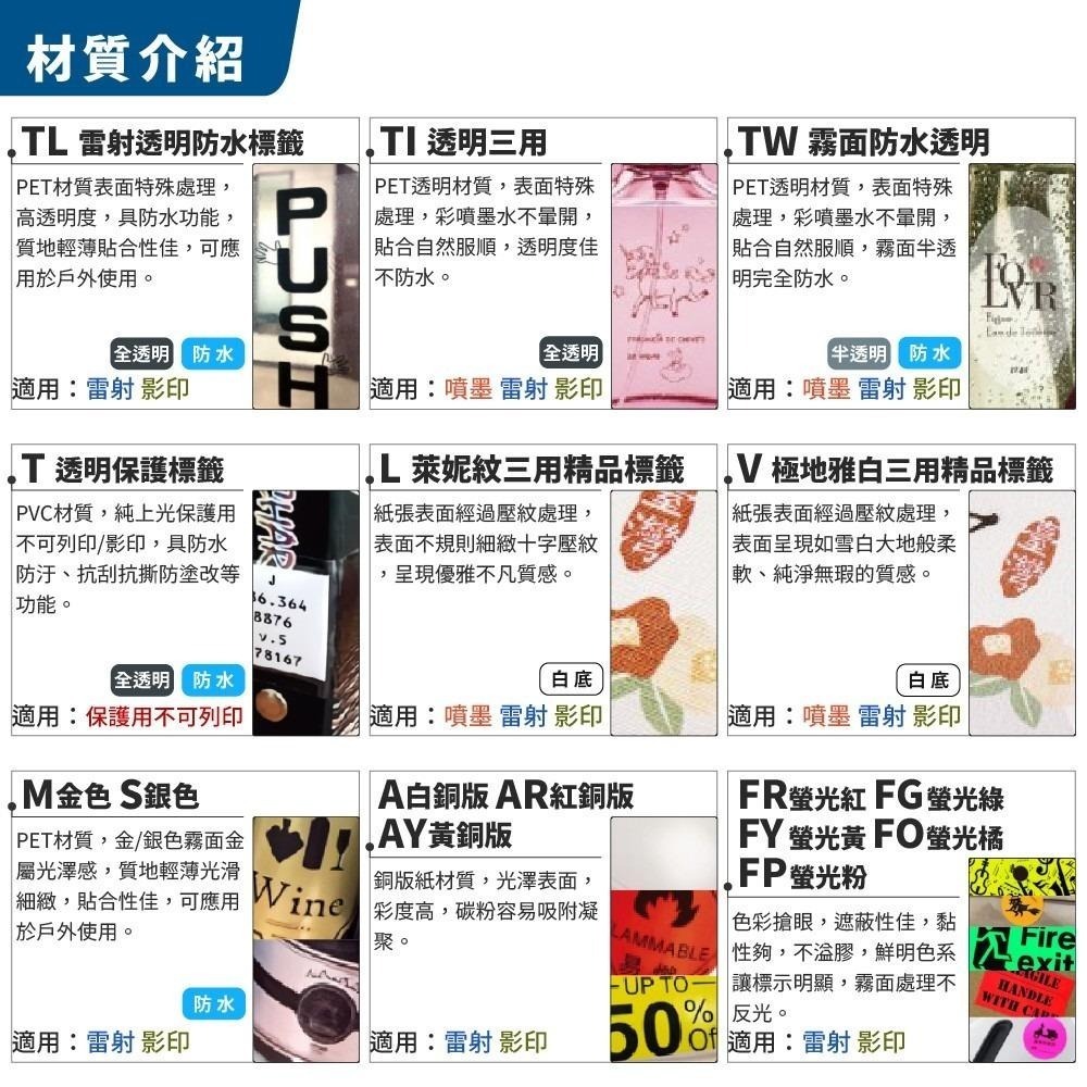 A4三用電腦標籤貼紙 白色 W 20張/包-細節圖2