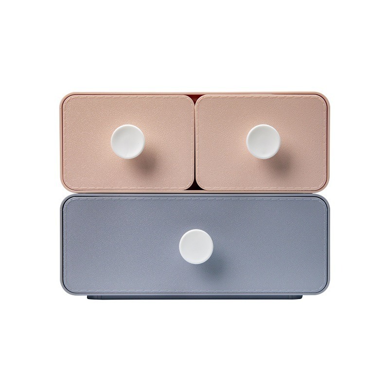 樹德 糖果色收納盒 抽屜盒 置物盒 文具盒 桌上收納-規格圖6