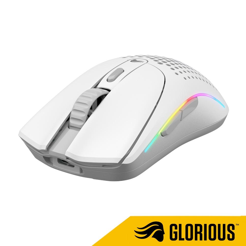 淺規則 台灣代理 Glorious Model O2 Mini Wireless 無線光學滑鼠 霧面黑 霧面白-細節圖2