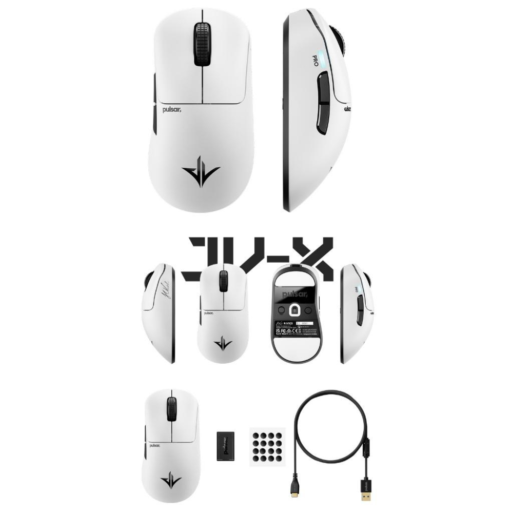 淺規則 台灣代理 Pulsar Pro Series JV-X 無線 滑鼠 電競滑鼠 無線滑鼠 輕量化 聯名款-細節圖2
