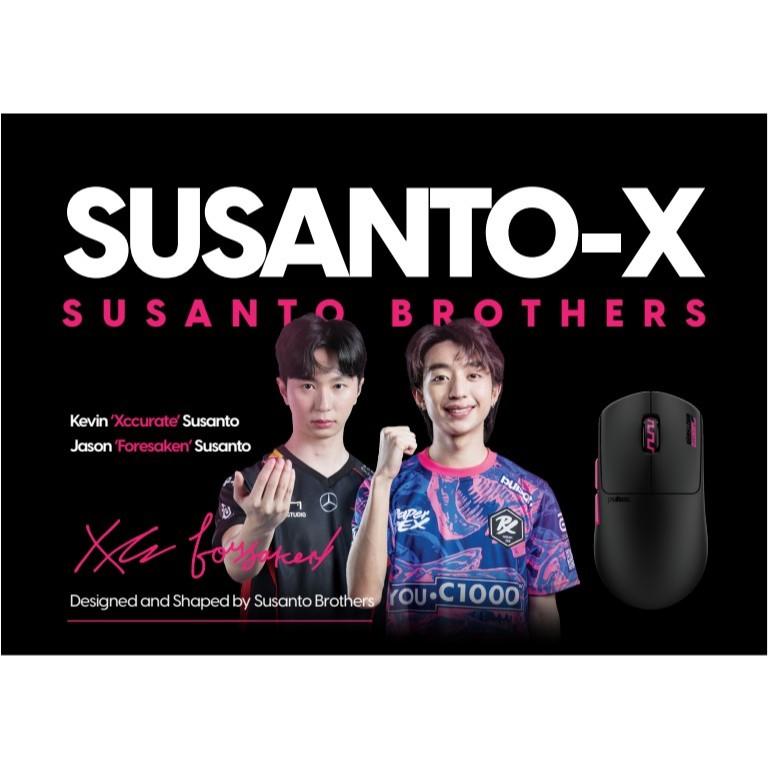 淺規則 台灣代理貨 Pulsar Pro Series Susanto-X 無線滑鼠黑色-細節圖2
