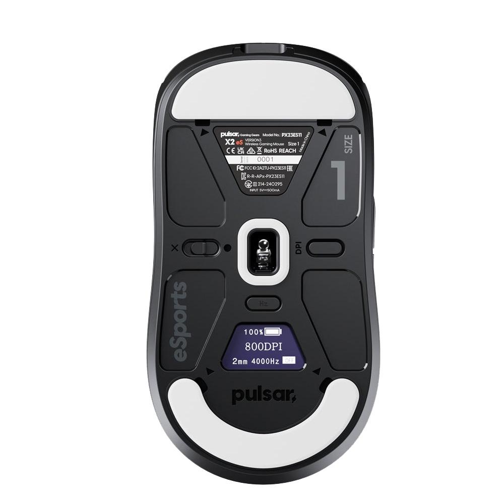 淺規則 Pulsar X2 V3 eS mini Wireless (Size1) 無線滑鼠 黑色 X2V3eS-細節圖3