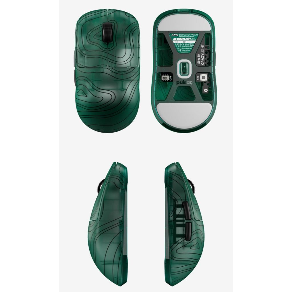 淺規則 台灣代理貨 Pulsar X2 CrazyLight RFP 聯名款 無線滑鼠 X2CL (Size1)-細節圖2