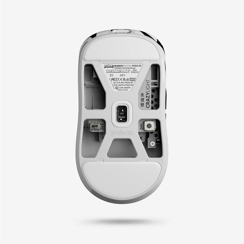 淺規則 台灣代理貨 Pulsar X2 CrazyLight Boardzy 聯名款 無線滑鼠 X2CL (Size1)-細節圖5
