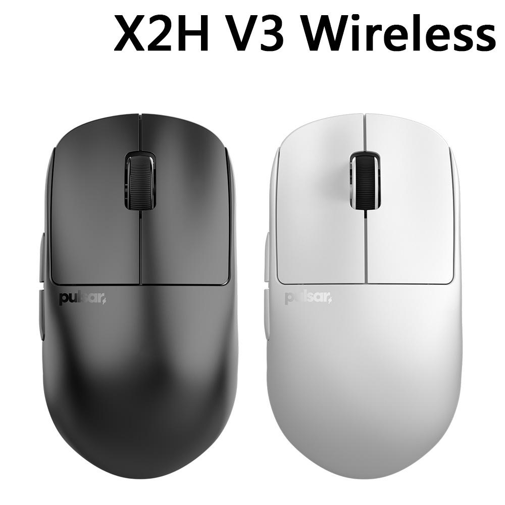淺規則 Pulsar X2H V3 Wireless (Size2) 無線滑鼠 黑色白色 X2HV3 電競滑鼠 對稱設計-細節圖2