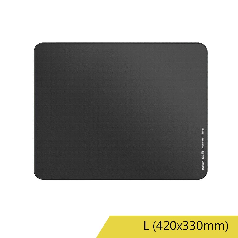 淺規則 Pulsar ES2 eSport 布質鼠墊 黑色 L XL 可以黏桌上 超級防滑 電競滑鼠墊 電競鼠墊-細節圖3
