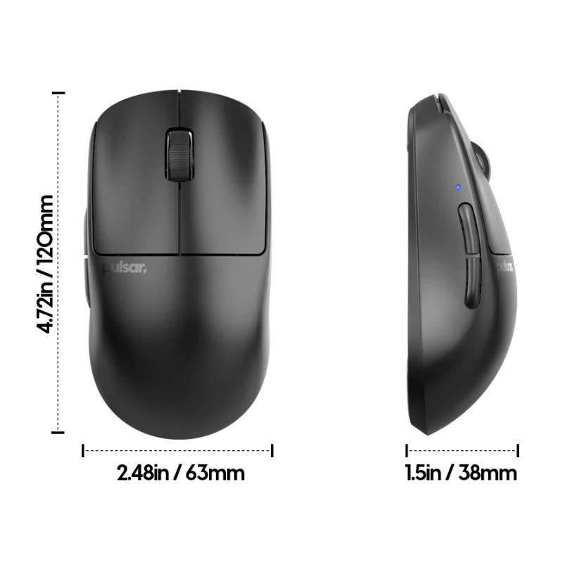 Pulsar X2 V2 mini Wireless 無線滑鼠 黑色白色紅色 X2V2mini X2V2 電競滑鼠 無線-細節圖2
