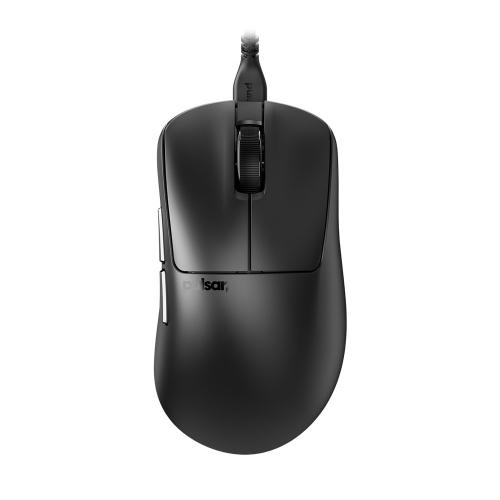 淺規則 Pulsar Xlite 有線滑鼠 黑色白色 (Size2) 右手人體工 電競滑鼠 傘繩線 PAW3395感測器-細節圖2