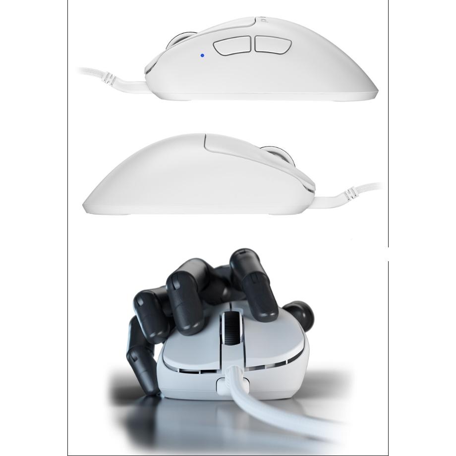 淺規則 Pulsar Xlite 有線滑鼠 黑色白色 (Size2) 右手人體工 電競滑鼠 傘繩線 PAW3395感測器-細節圖5