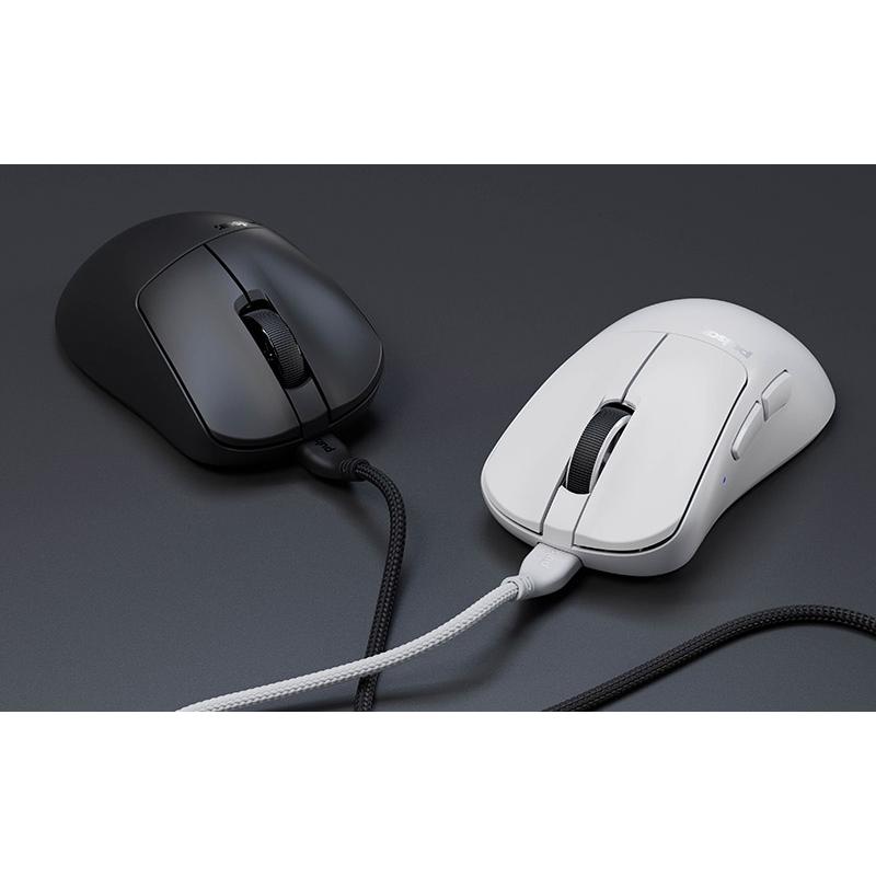 淺規則 Pulsar Xlite 有線滑鼠 黑色白色 (Size2) 右手人體工 電競滑鼠 傘繩線 PAW3395感測器-細節圖8