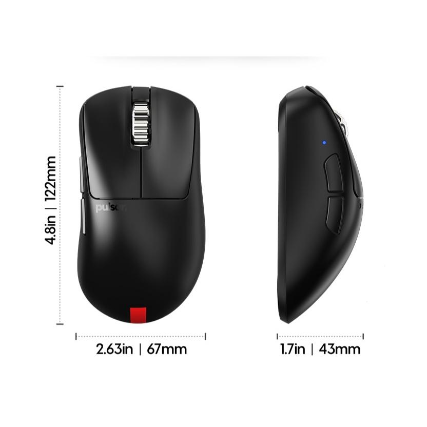淺規則 Pulsar Xlite V3 es Wireless 無線滑鼠 8K XliteV3 es XliteV3es-細節圖8