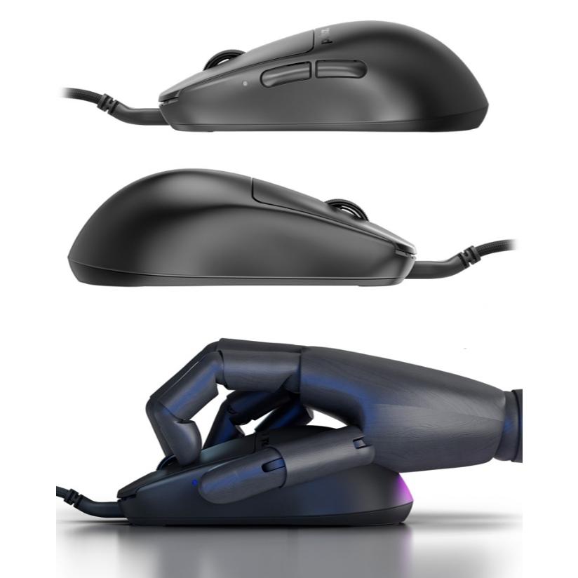 淺規則 Pulsar X2 H 有線滑鼠 黑色白色 X2H (size2) 51g輕量 可自訂按鍵巨集 PAW3395-細節圖2