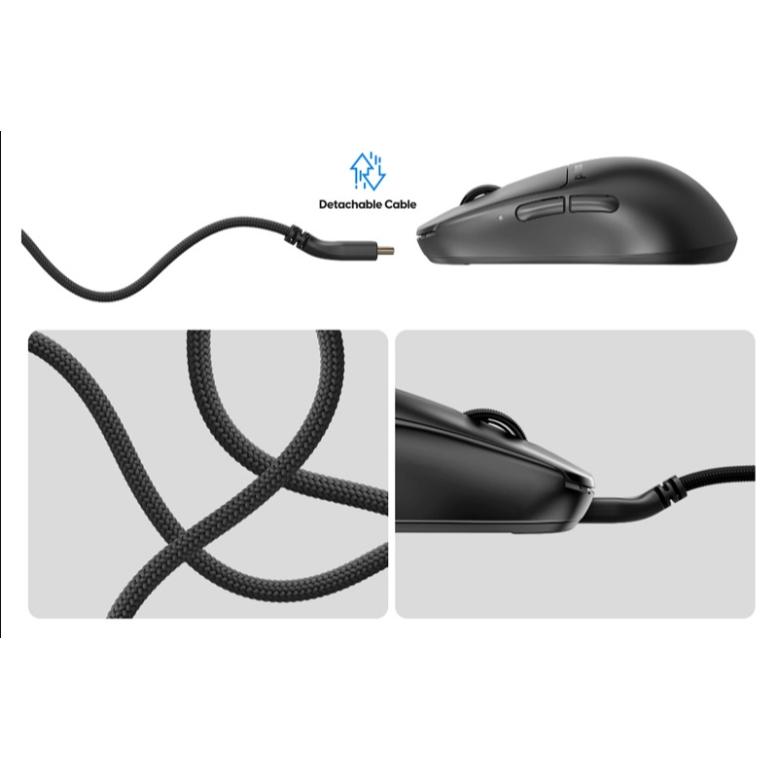 淺規則 Pulsar X2 H 有線滑鼠 黑色白色 X2H (size2) 51g輕量 可自訂按鍵巨集 PAW3395-細節圖4