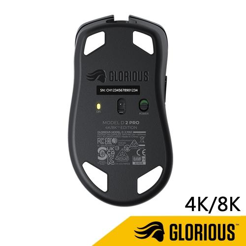 淺規則 Glorious Model Model D2 PRO 4K 8K Wireless 無線光學滑鼠 電競滑鼠-細節圖3