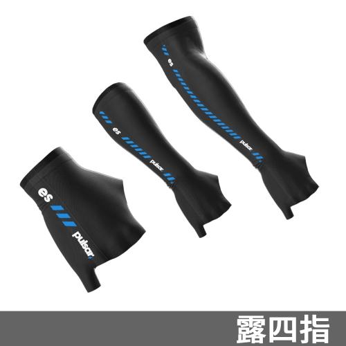 淺規則 PULSAR eS Finger 露四指袖套 手套 長款 短款 露指 防沾黏 防手汗 電競專用 防手臂沾黏-細節圖2