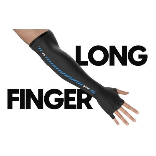 淺規則 PULSAR eS Finger 露四指袖套 手套 長款 短款 露指 防沾黏 防手汗 電競專用 防手臂沾黏-細節圖5