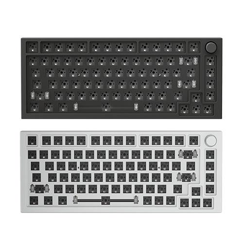 淺規則 Glorious GMMK Pro 75% 專用 全鋁 模組 鍵盤 套件 黑色 白色-細節圖2