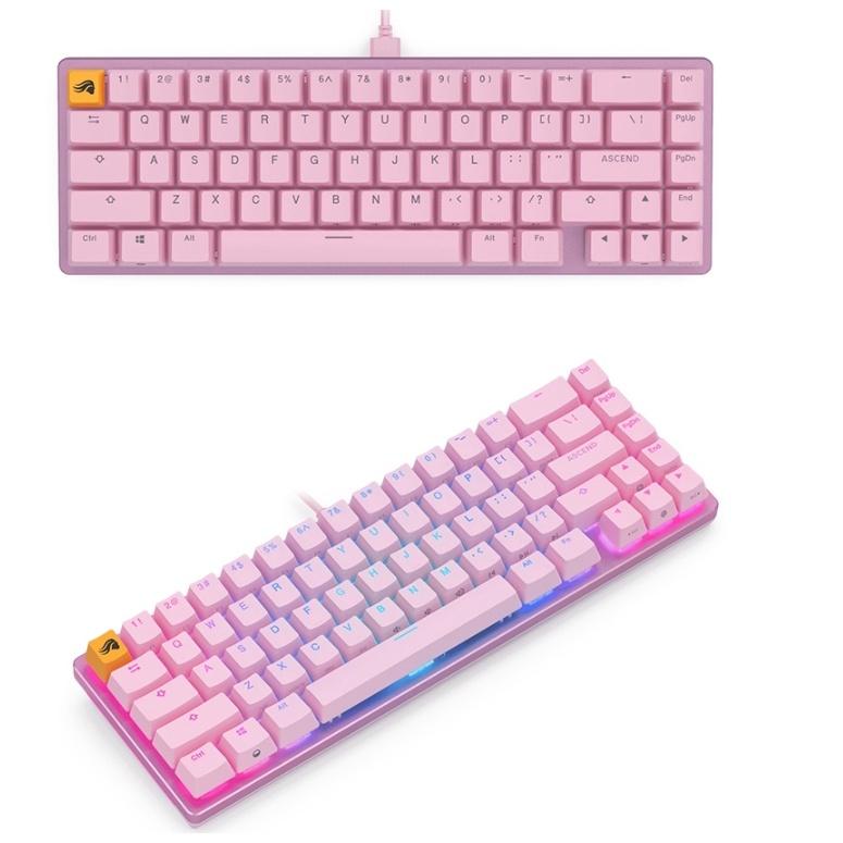 送長版鼠墊 淺規則 Glorious GMMK2 65% 96% 鍵盤 狐狸軸 熱插拔 DIY RGB 二色成形 裸軸-細節圖2