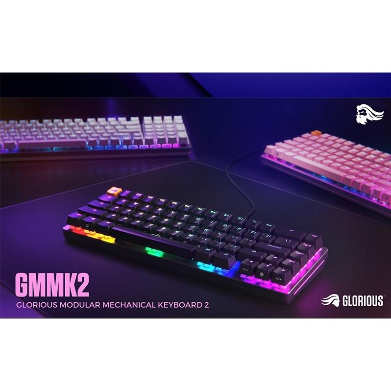 送長版鼠墊 淺規則 Glorious GMMK2 65% 96% 鍵盤 狐狸軸 熱插拔 DIY RGB 二色成形 裸軸-細節圖8