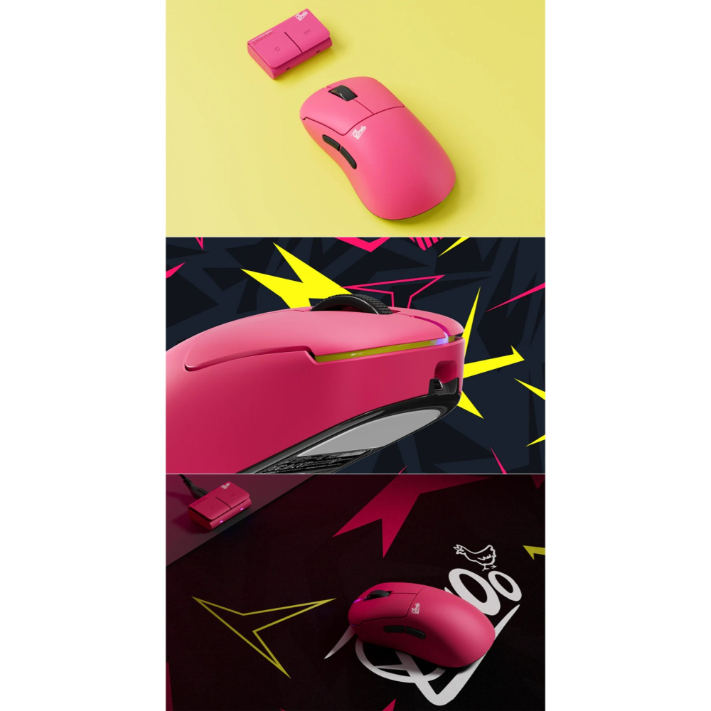 Pulsar ZywOo Gen.2 聯名款無線滑鼠 粉紅色(Size1/Size2)-細節圖5