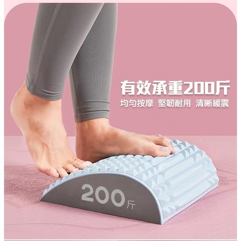 【QIDINA】升級款多部位腰椎伸展按摩放鬆輔助墊 腰墊-A / 健身器材 拉筋 腰枕 靠枕 瑜珈墊 腰墊 靠腰枕-細節圖9