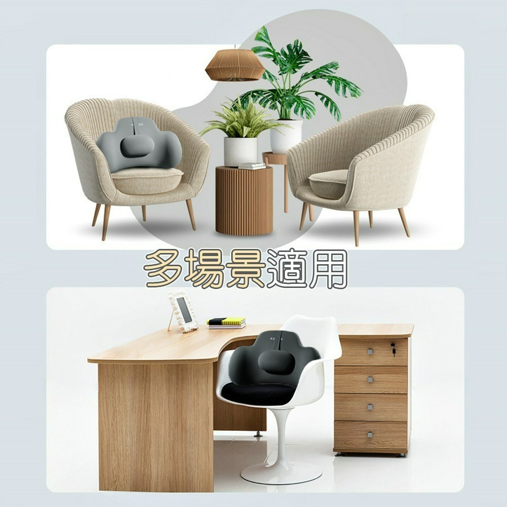 【QIDINA】質感冰絲解壓車用辦公記憶棉頭枕腰枕 靠墊-D/ 枕頭 汽車頭枕 汽車靠枕 靠枕 靠背枕 記憶枕 辦公椅-細節圖6