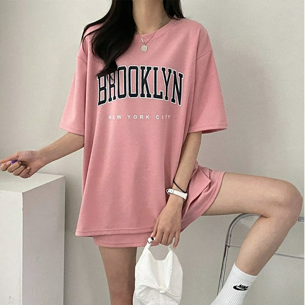 【QIDINA】好質感免搭配外出居家短袖短褲 休閒套裝-A / 居家服 套裝 休閒衣 棉質套裝 運動套裝 運動衣 睡衣-細節圖9