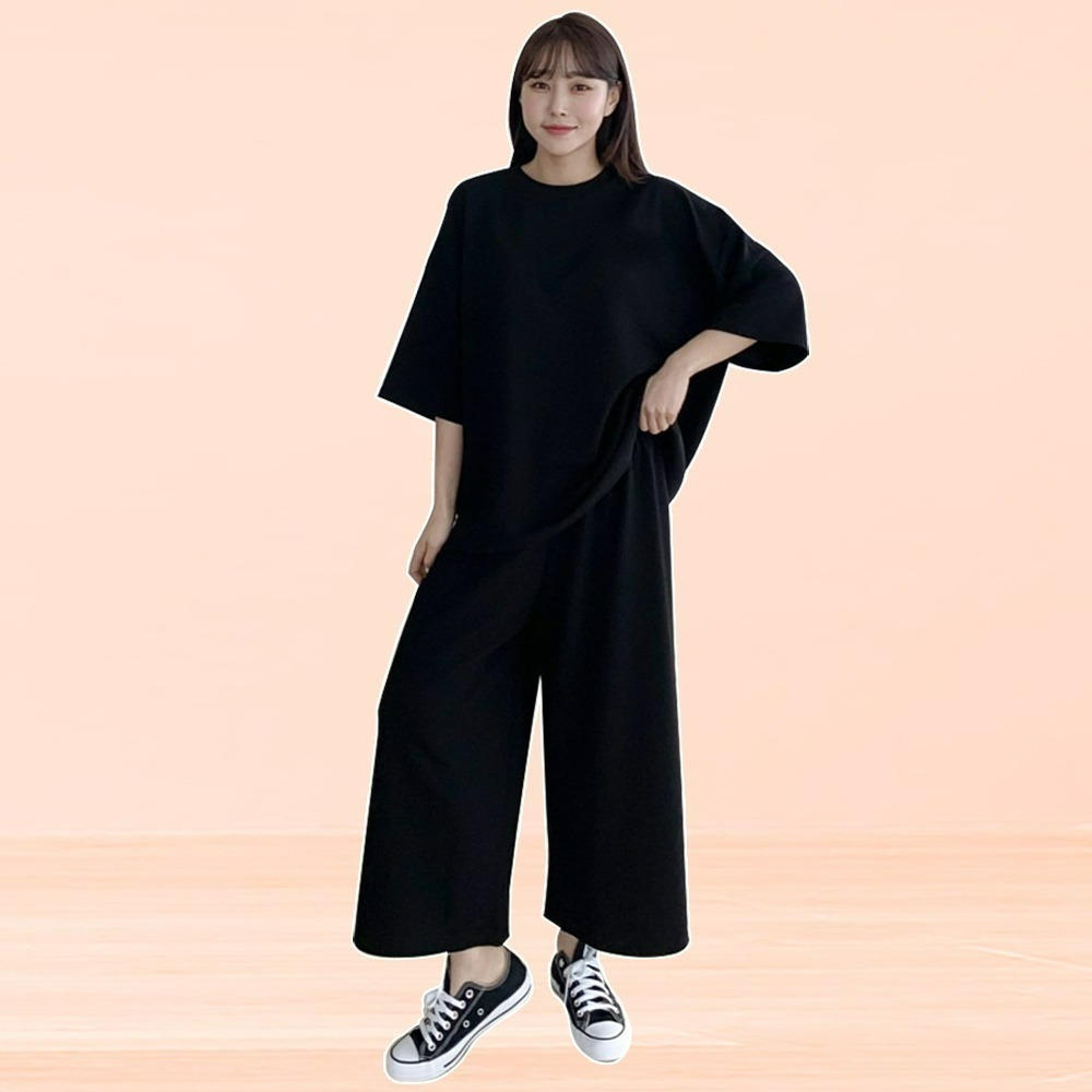 【QIDINA】親膚舒適免搭配舒適居家休閒套裝-B / 睡衣女 套裝女 居家服 秋天套裝 夏天套裝 兩件式套裝-規格圖8