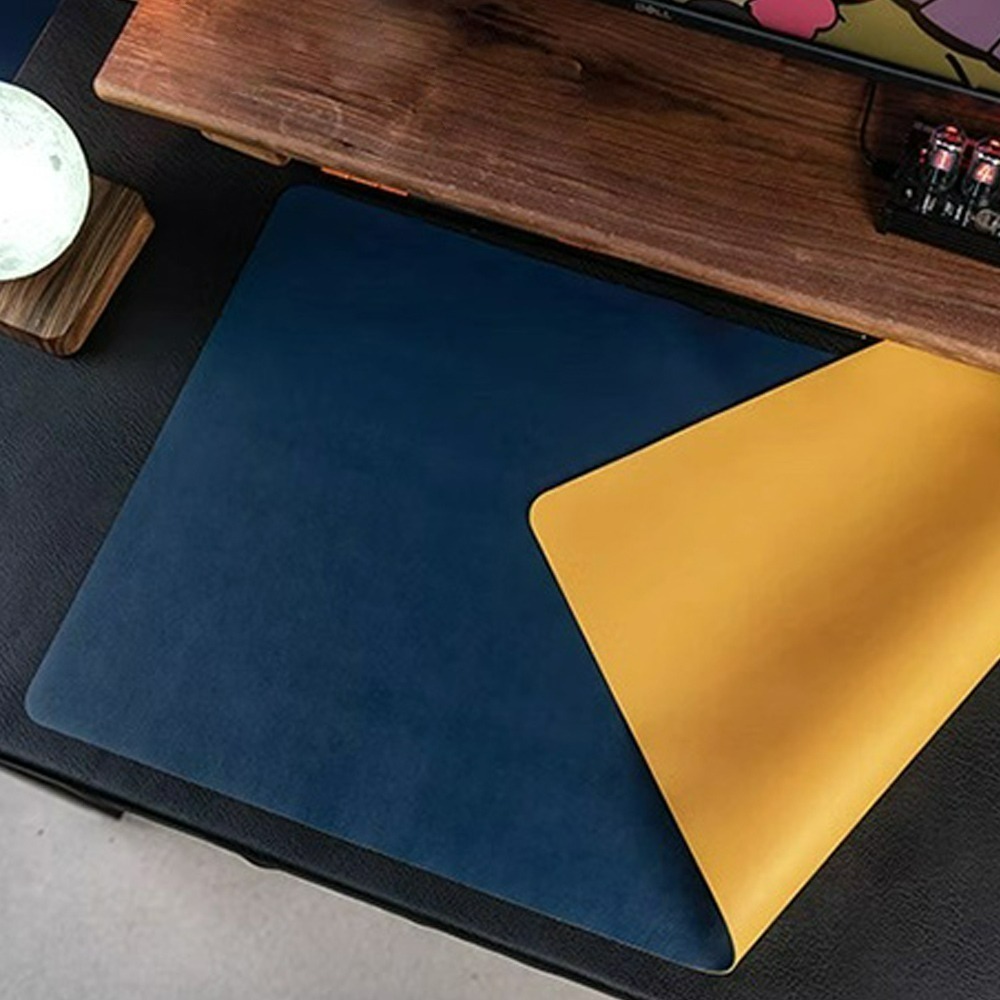 【QIDINA】專業質感雙面皮革超大滑鼠墊餐墊-A / 隔熱桌墊 皮革桌墊 大滑鼠墊 滑鼠墊 墊 滑鼠 辦公電腦-細節圖9