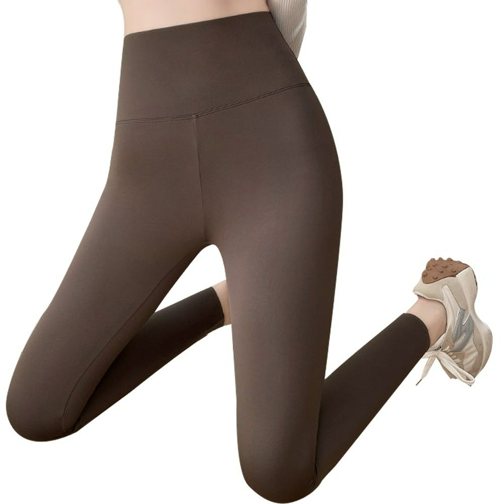 【QIDINA】親膚舒適彈力親膚透氣涼感顯瘦鯊魚褲-B / 內搭褲 瑜珈褲 芭比褲 冰絲褲 收腹提臀 涼感褲 顯瘦褲-細節圖8