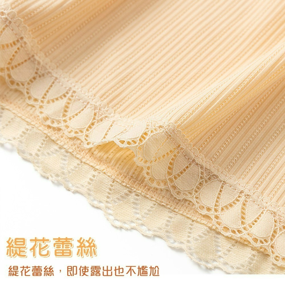 【QIDINA】輕薄涼感緹花超舒適彈力內搭褲居家褲-F / 內搭褲 涼感短褲 褲裙 睡褲 安全褲 冰絲內褲-細節圖6