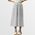 【QIDINA】日系七分透氣舒適亞麻寬褲-1PL / 長褲女 休閒褲 運動褲 褲子 九分寬褲 女寬褲 七分褲 冰絲長褲-規格圖11
