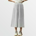 【QIDINA】日系七分透氣舒適亞麻寬褲-1PL / 長褲女 休閒褲 運動褲 褲子 九分寬褲 女寬褲 七分褲 冰絲長褲-規格圖11