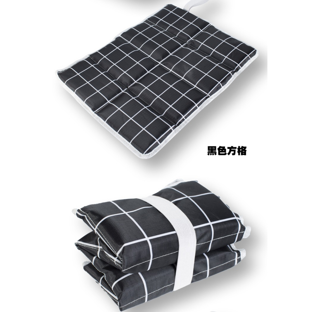 【QIDINA】隨身摺疊野餐露營隔髒坐墊-B / 野餐墊 露營椅 外出 戶外 登山 野餐 防潮墊 戶外坐墊 海灘墊-細節圖10