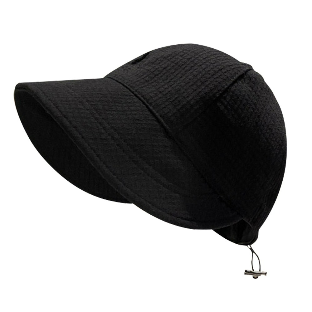 【QIDINA】日系百搭遮陽大帽簷鴨舌華夫格鴨舌帽-I / 抗UV 高爾夫帽 運動帽 健身帽 防曬帽 棒球帽 跑步帽-細節圖11