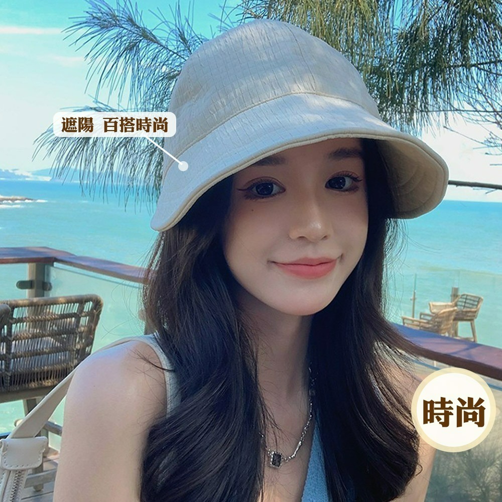 【QIDINA】日系百搭遮陽大帽簷鴨舌華夫格鴨舌帽-I / 抗UV 高爾夫帽 運動帽 健身帽 防曬帽 棒球帽 跑步帽-細節圖6