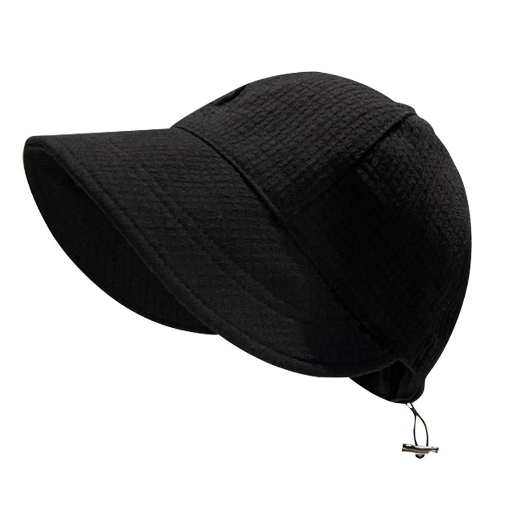 【QIDINA】日系百搭遮陽大帽簷鴨舌華夫格鴨舌帽-I / 抗UV 高爾夫帽 運動帽 健身帽 防曬帽 棒球帽 跑步帽-細節圖11