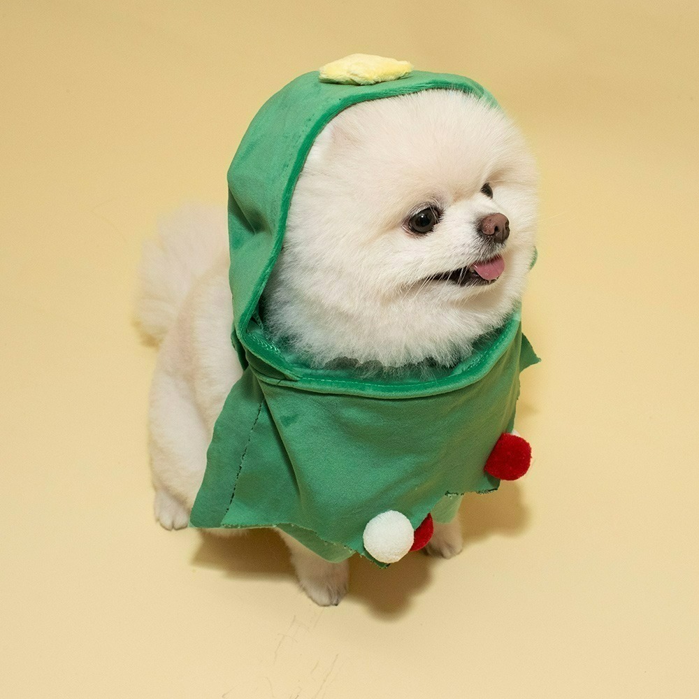 【QIDINA】寵物變身聖誕樹麋鹿聖誕節 寵物配件-C / 貓衣服 寵物服飾 寵物衣服 狗狗衣服 小狗衣服 耶誕節衣服-細節圖9