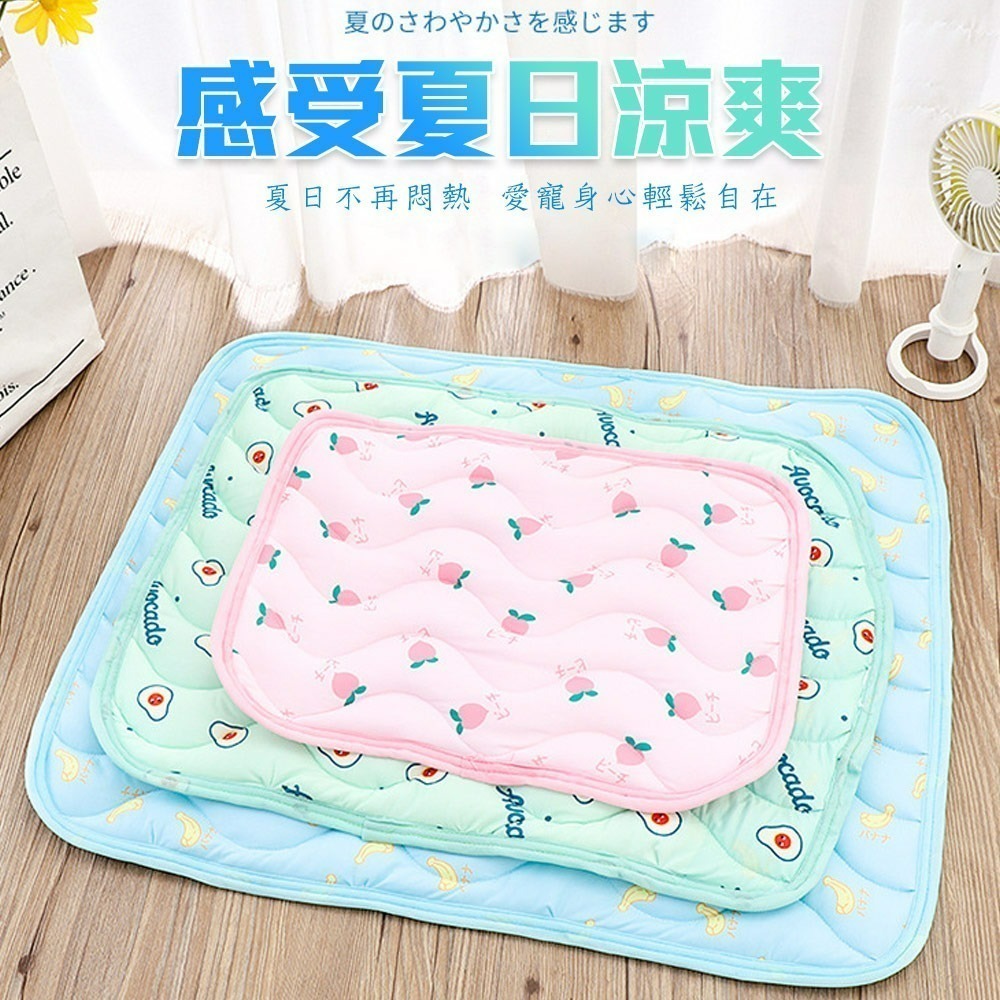 【限時購】【QIDINA】涼感降溫親膚軟綿綿寵物墊-C / 貓窩 狗窩 寵物涼墊 寵物地墊 寵物涼感墊-細節圖3