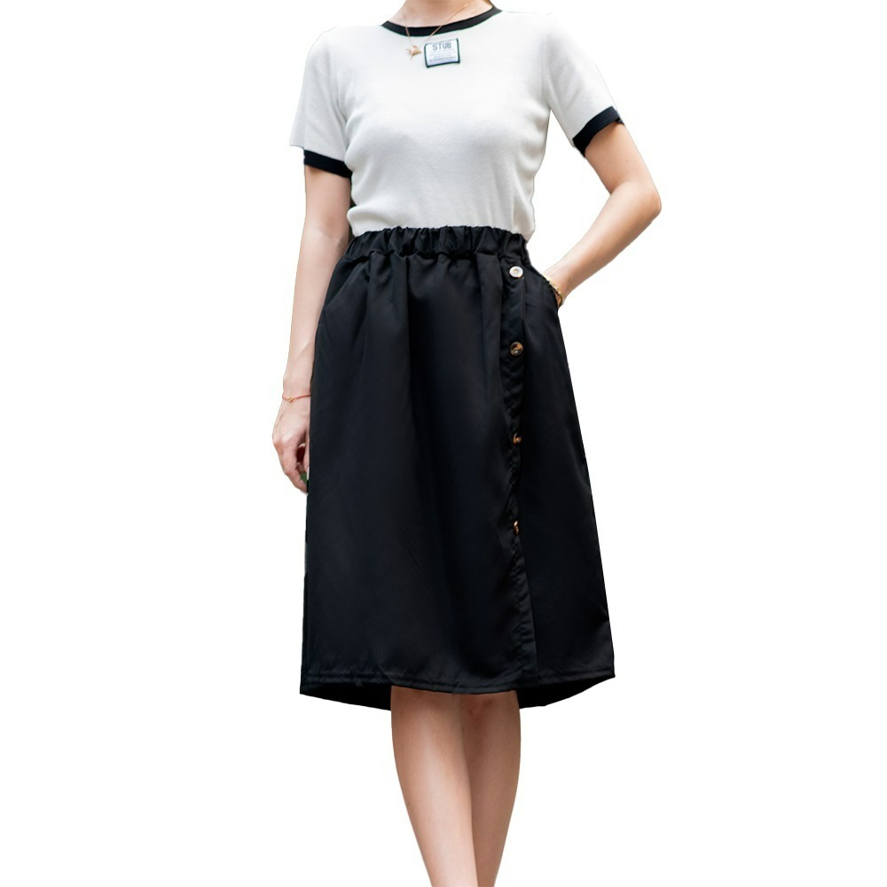 【QIDINA】韓版熱銷輕薄舒適闊腿褲裙-D / 闊腿褲 休閒褲 長褲女 七分褲 裙子 休閒褲 瑜珈-規格圖6